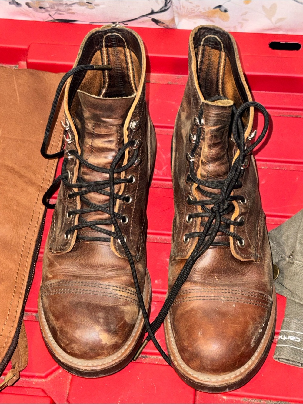 Redwing boots, iron ranger, rover, Classic Moc